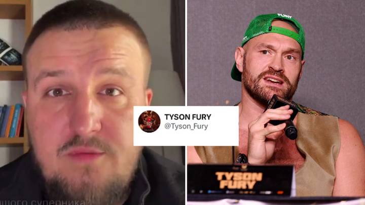 Oleksandr Usyk's promoter exposes Tyson Fury on Instagram Live with old social media post