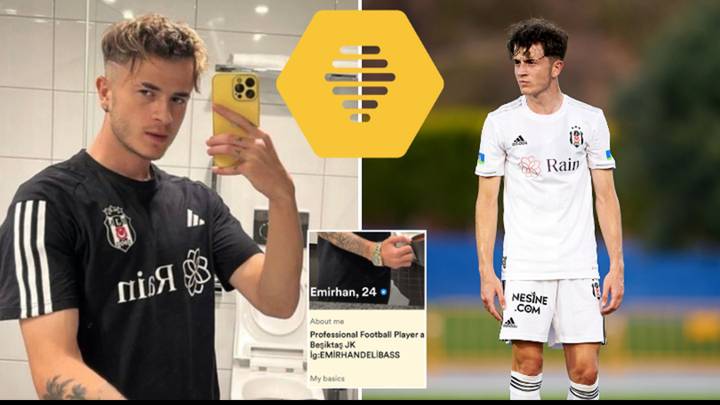 Besiktas terminate midfielder's contract 'after dating profile went viral' as player brands account 'fake'