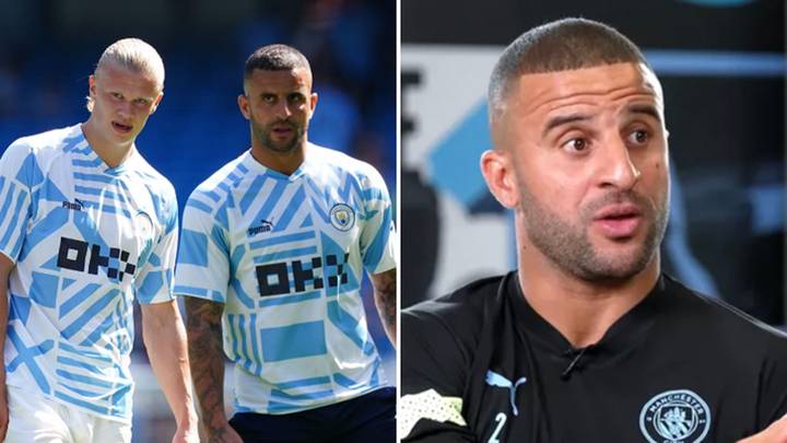 Erling Haaland proved Kyle Walker's first impression of him at Man City completely wrong
