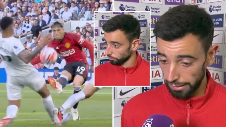 Bruno Fernandes demands apology from Jon Moss after Man United denied penalty