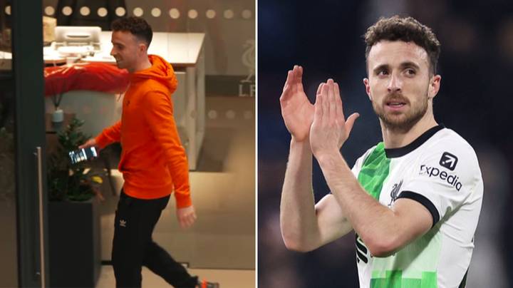 Everyone has noticed what was on Diogo Jota's phone at Liverpool training and they think it's incredible