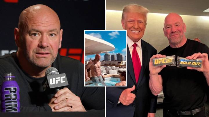 Dana White is looking absolutely shredded as fresh footage of UFC boss revealed