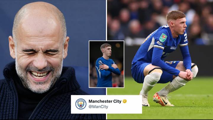 Fans think Man City have sent Cole Palmer brutal dig after Carabao Cup final defeat
