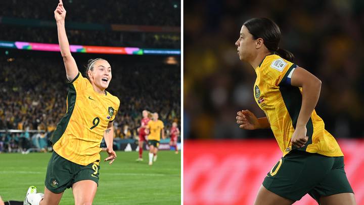 Matildas through to Women's World Cup quarter-finals after beating Denmark 2-0
