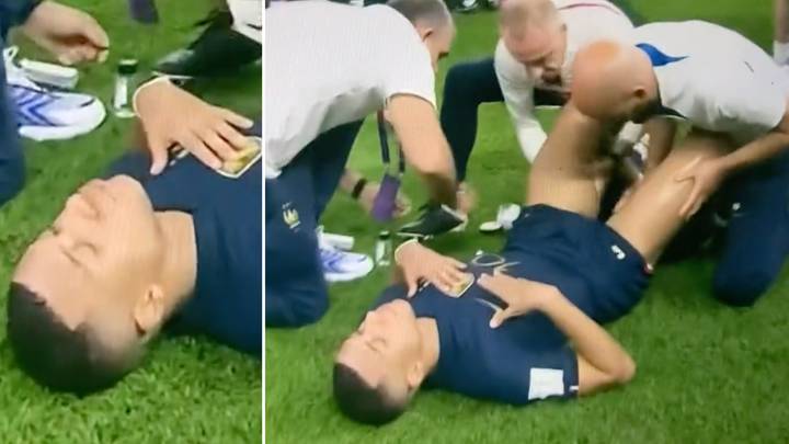 Kylian Mbappe was 'serviced like an F1 car' by three men after scoring twice in 95 seconds