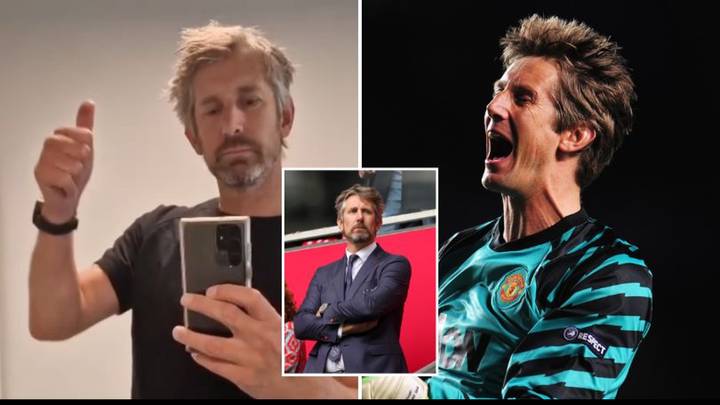 Edwin van der Sar's wife publishes emotional montage of Man Utd legend's recovery after brain haemorrhage