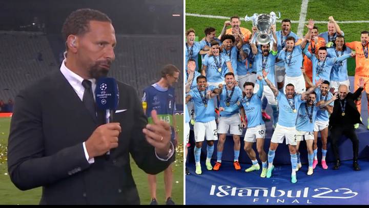 Man Utd player takes aim at Rio Ferdinand and Man City after Champions League final