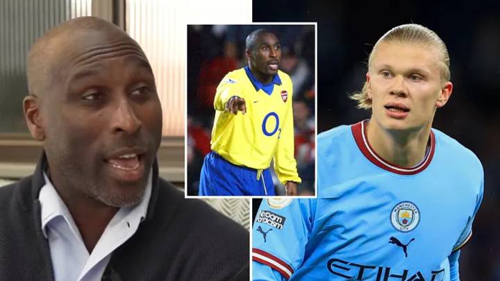 Fans react as Sol Campbell says Erling Haaland would have had a 'tough time' back in his day