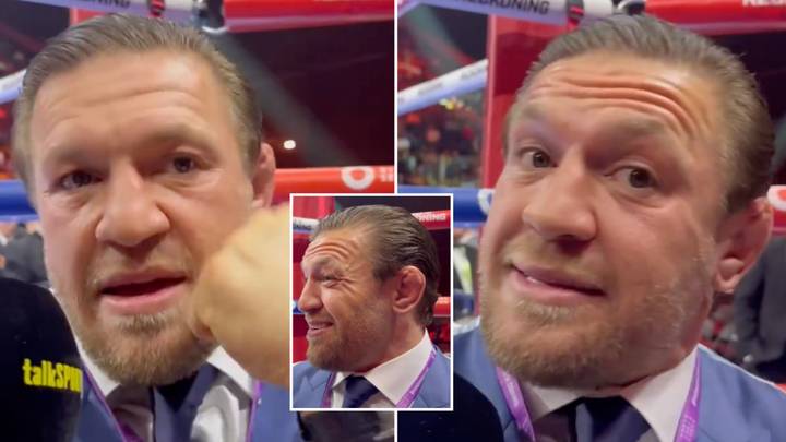 Fans think Conor McGregor is 'done' after watching uncomfortable interview during Day of Reckoning