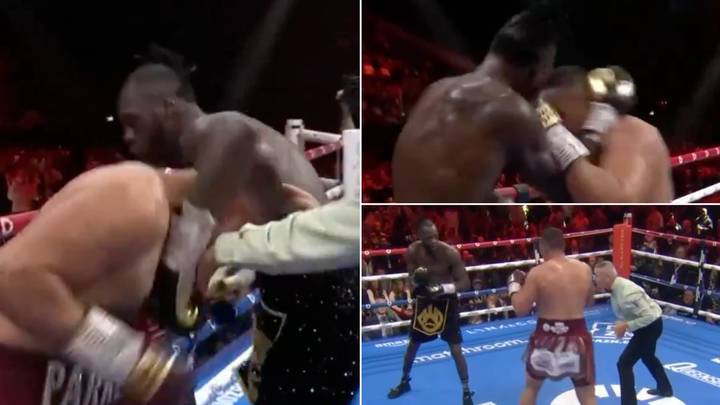 Deontay Wilder spotted using 'illegal' MMA move in defeat to Joseph Parker