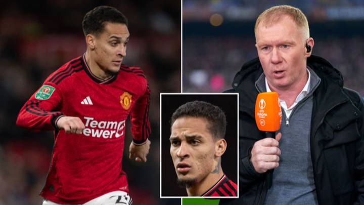 Paul Scholes sends Antony cheeky message after winger calls out Man Utd legends for 'malicious' criticism