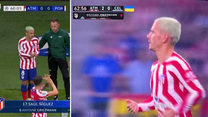 Antoine Griezmann's 60th minute substitutions could be coming to an end, agreement between Atletico Madrid and Barcelona close
