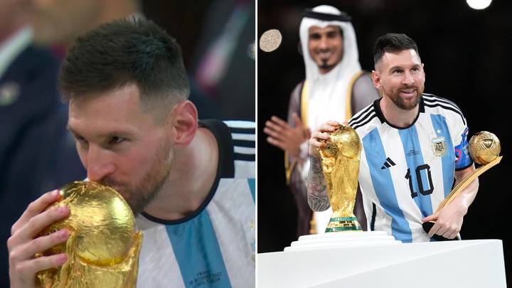 Lionel Messi broke two World Cup records in the same minute against France