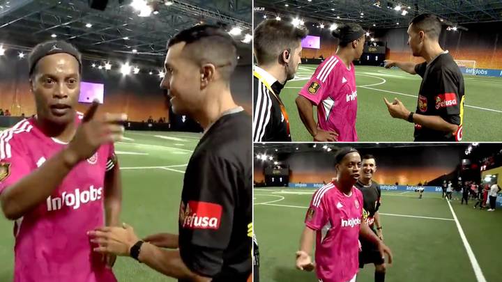 Ronaldinho had a priceless response to being told how penalties work in Gerard Pique's Kings League