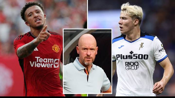 Erik ten Hag may have revealed Rasmus Hojlund transfer fears with latest Jadon Sancho comments