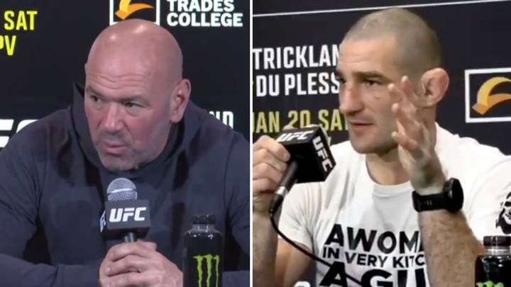 UFC boss Dana White defends Sean Strickland despite homophobic rant