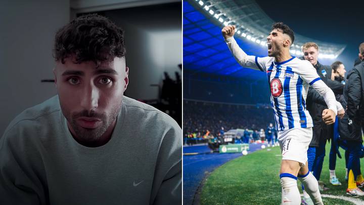 YouTuber with 1 million subscribers makes professional debut for Hertha Berlin aged 27