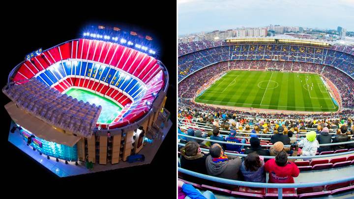 Lego nou camp discount stadium