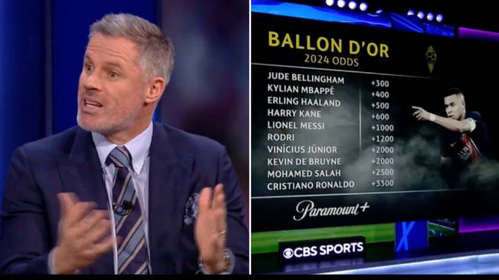 Jamie Carragher says four players are in the running to win next year's Ballon d'Or