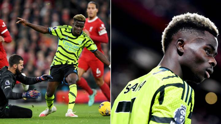 Bukayo Saka issues apology to Liverpool star for 'hard to swallow