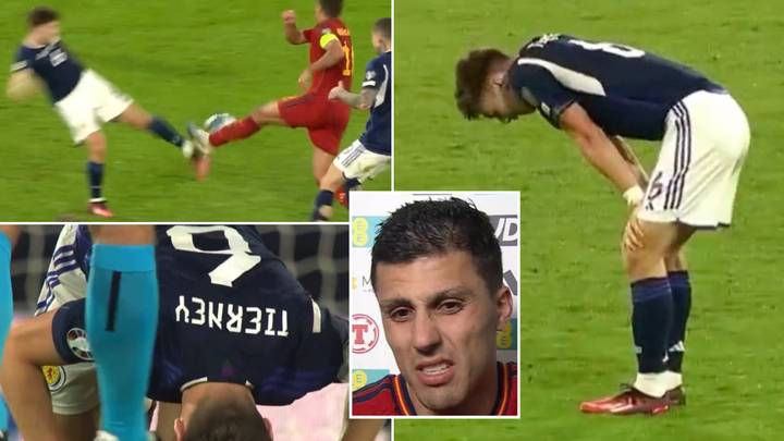 Arsenal fans claim Rodri is 'on a mission' to injure their players after Odegaard and Tierney tackles