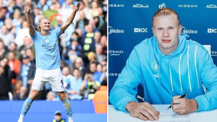 Man City ‘set to hand Erling Haaland new contract’ despite only signing last summer