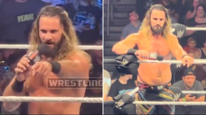 WWE star Seth Rollins praised after calling out fan who heckled him during live event