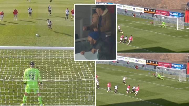 Fans think Notts County were robbed after new angle of Ben Foster's 96th minute penalty save emerges