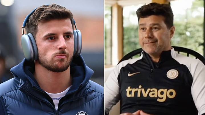 Fans think Mauricio Pochettino took a dig at Mason Mount as he joins Man Utd
