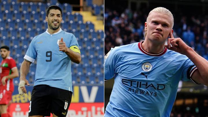 Luis Suarez says Erling Haaland is the best number nine at the moment