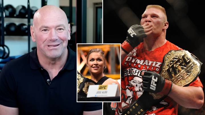 Dana White 'confirms plan' for Brock Lesnar and Ronda Rousey at UFC 300 amid return rumours