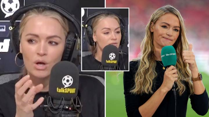 Laura Woods threatens to delete Twitter account after Man City dent Arsenal's title charge