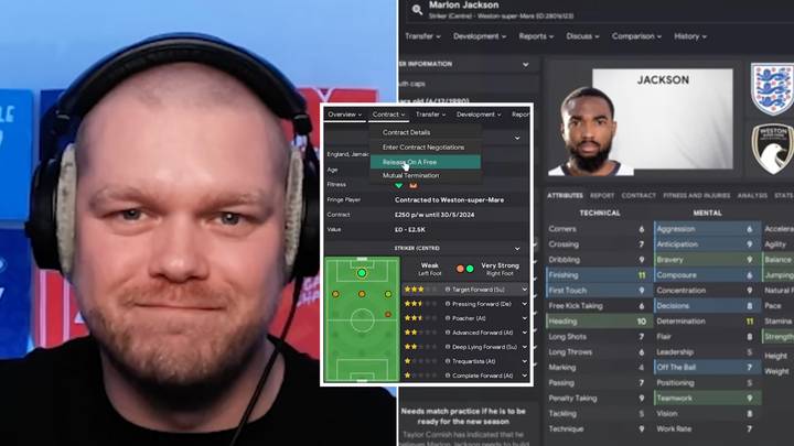 Football Manager player releases footballer he went to school with for brutal reason