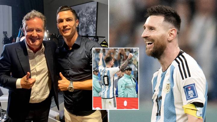 Piers Morgan insists Cristiano Ronaldo is still the GOAT, says Lionel Messi is fourth-best ever