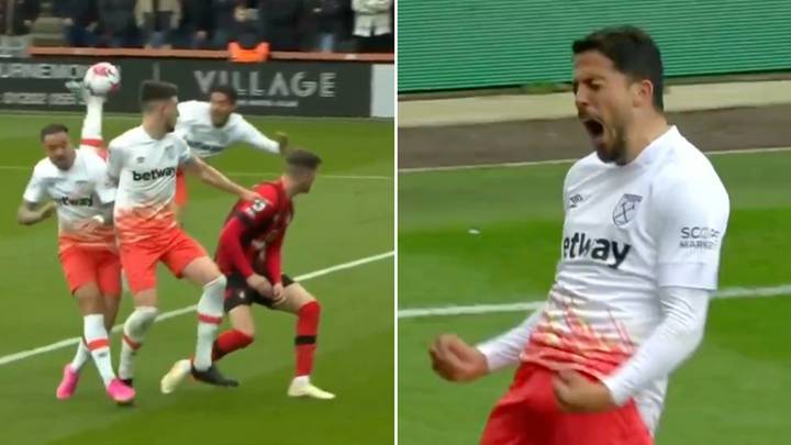 Pablo Fornals scores outrageous scorpion kick for West Ham vs Bournemouth, it's a thing of beauty