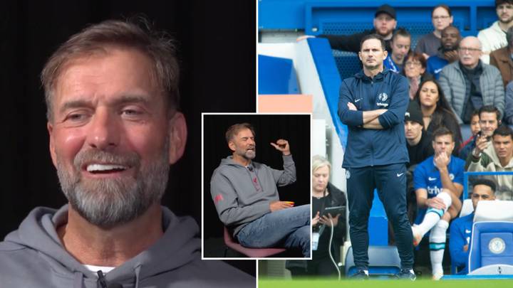 Liverpool manager Jurgen Klopp explains why he's 'happy' watching Chelsea struggle