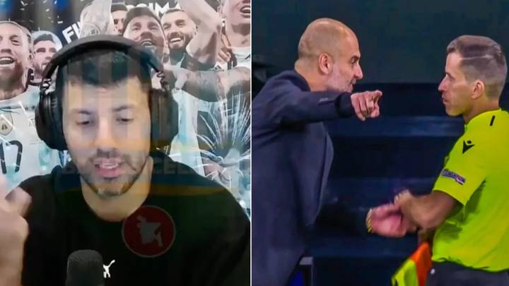 Sergio Aguero left baffled by Pep Guardiola's decision during Real Madrid vs. Man City, fans agree