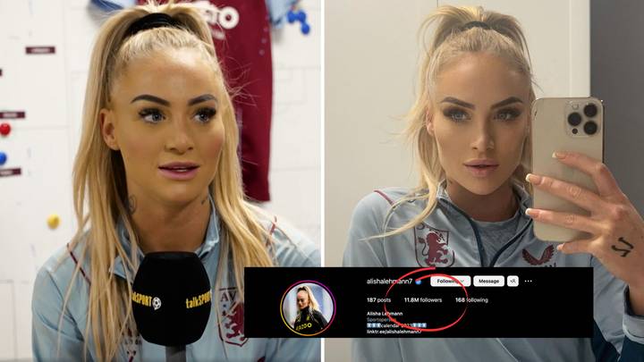 'It's a bit hard' - Aston Villa star Alisha Lehmann says she is more than a social media personality and is a 'proper footballer'