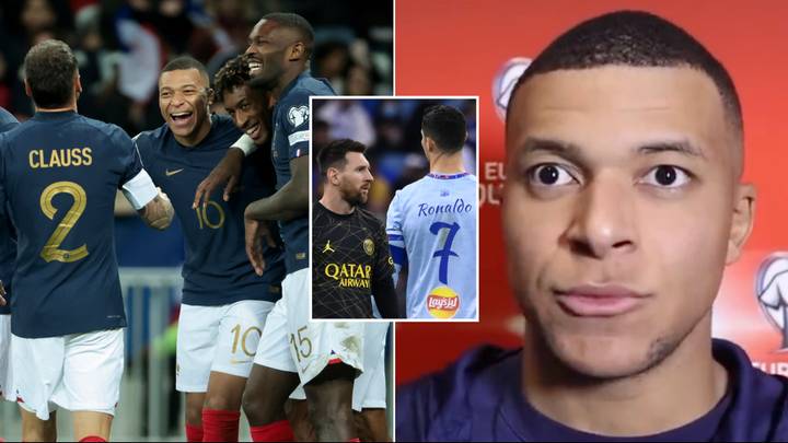 Kylian Mbappe makes brutal comment after beating Lionel Messi and Cristiano Ronaldo to landmark record