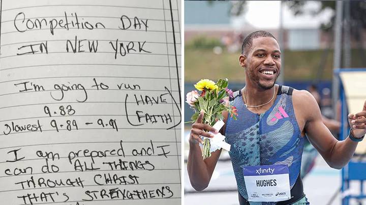 Zharnel Hughes predicted his incredible 9.83 run to become fastest man in the world this year