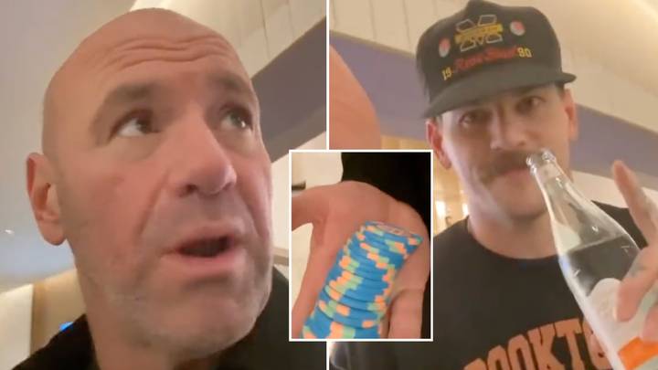 Dana White gifted $500,000 by 'f**king lunatics' after 'impossible' bet at F1 Las Vegas Grand Prix