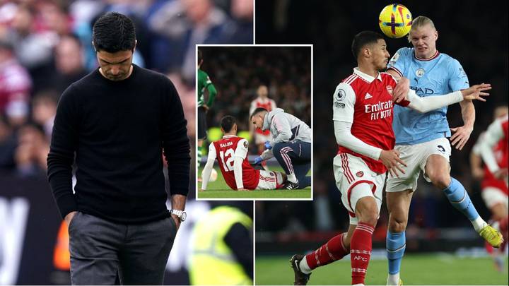 Arsenal suffer William Saliba blow ahead of Man City clash with defender set to miss Southampton match