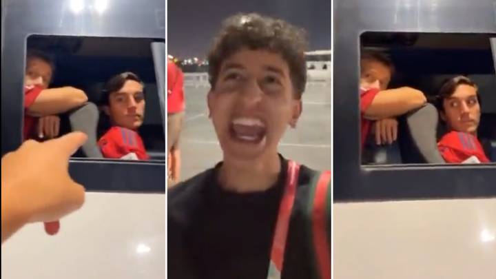 Morocco fan goes viral for trolling Spain with airport jibe after World Cup round of 16 defeat