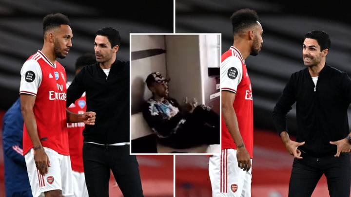 'He can't deal with it' - Pierre-Emerick Aubameyang brutally lays into Arsenal manager Mikel Arteta in leaked footage