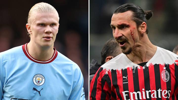 Viral tweet claims Erling Haaland has become what Zlatan Ibrahimovic 'thinks he always was,' fans can't believe it