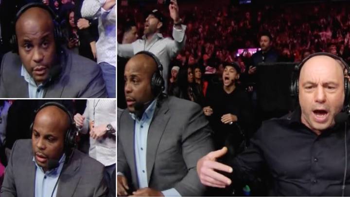 UFC releases 'booth reaction' to Jon Jones' victory, everyone is talking about Daniel Cormier's face