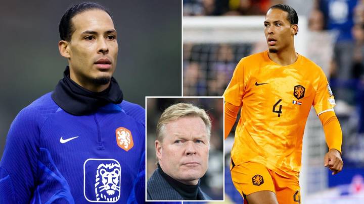 Virgil van Dijk at risk of being dropped by the Netherlands as Ronald Koeman aims dig at Liverpool