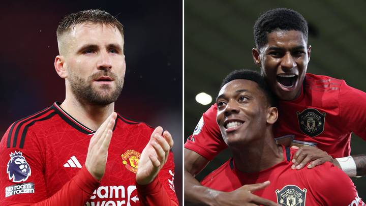 Luke Shaw sets record straight after 'liking' post calling out Marcus Rashford and Anthony Martial
