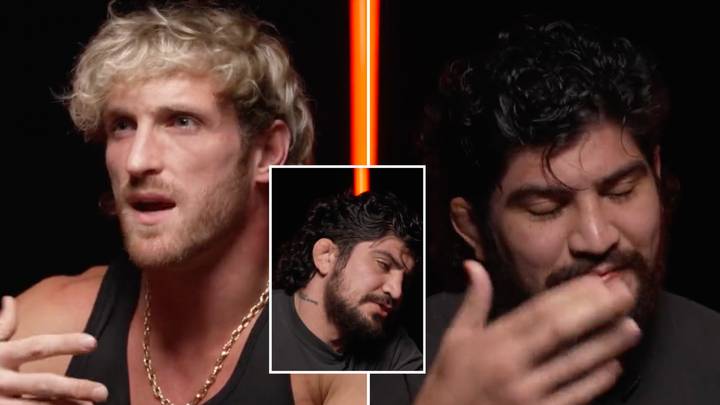 Dillon Danis could not stop stuttering in his face-to-face with Logan Paul