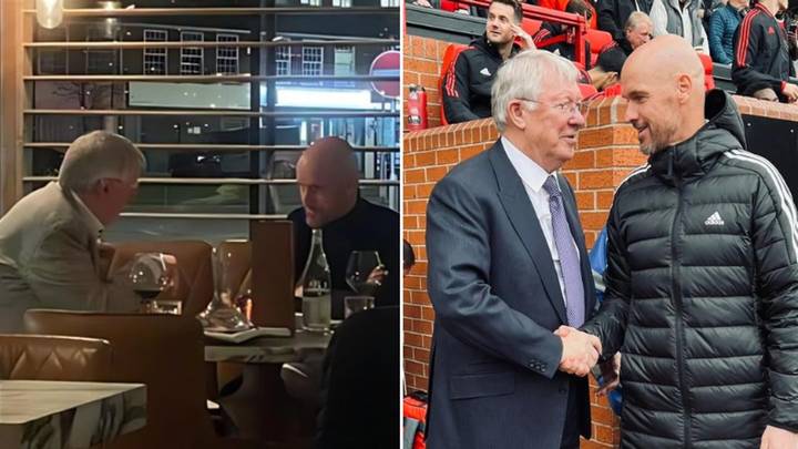 Manchester United fans are loving Sir Alex Ferguson and Erik ten Hag going for dinner together